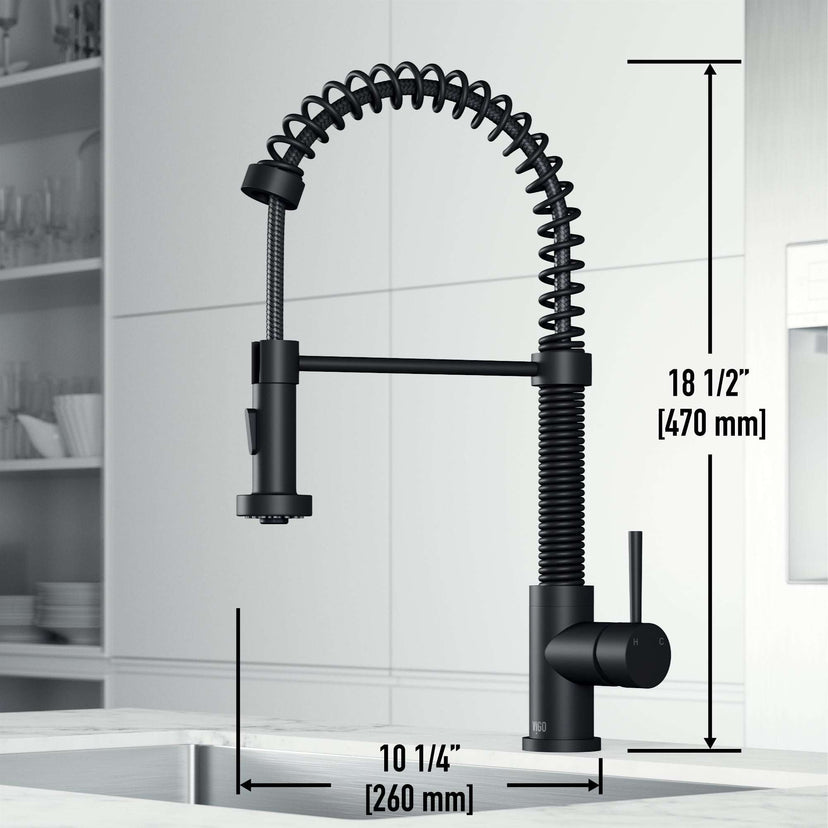Edison Pull-Down Kitchen Spray Faucet