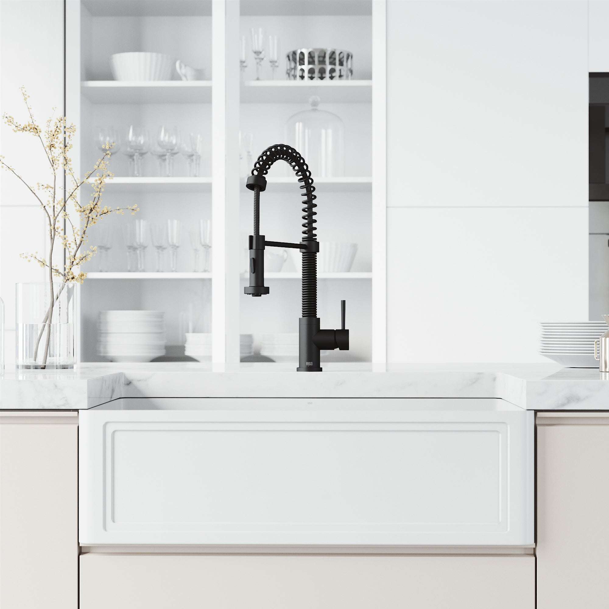 Edison Pull-Down Kitchen Spray Faucet