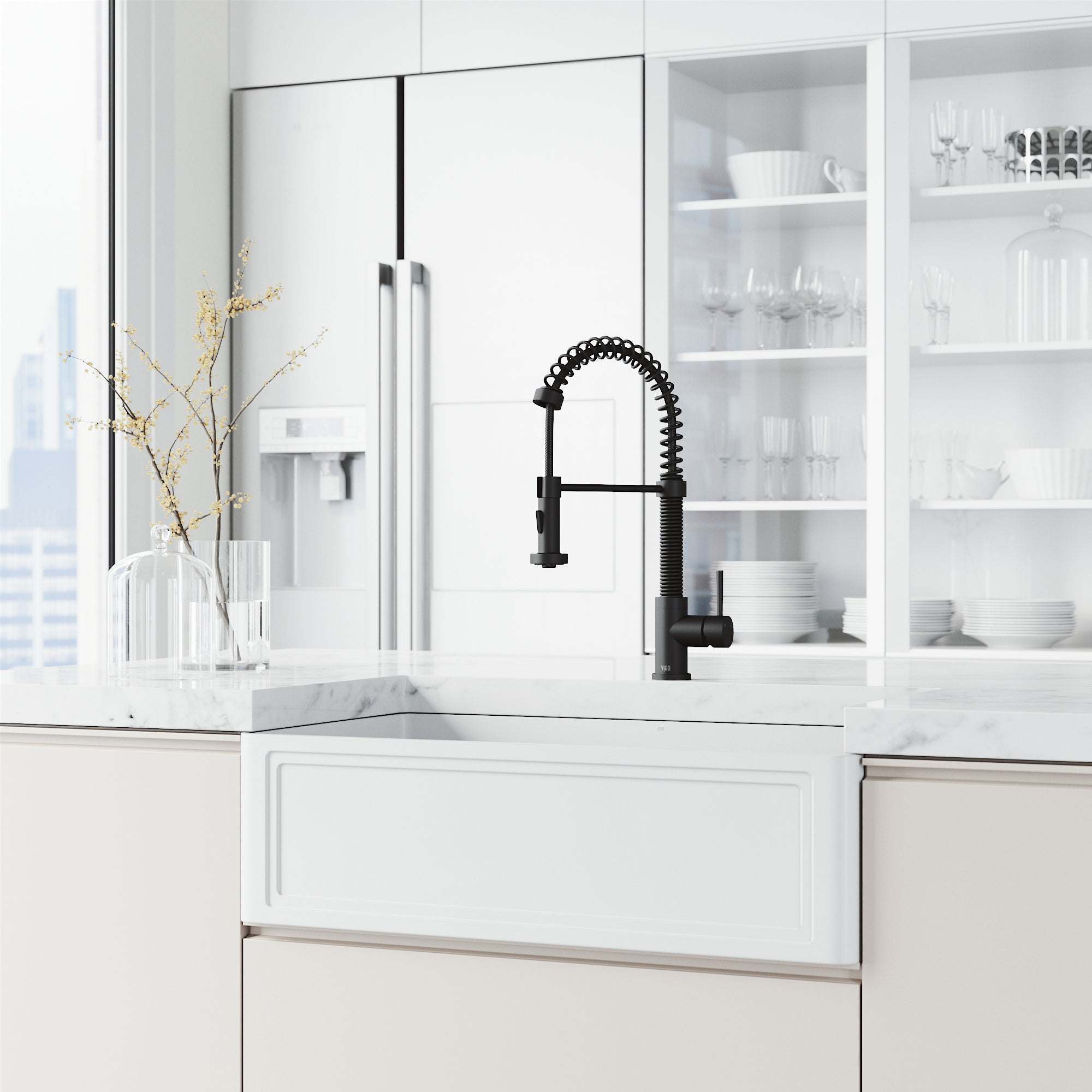 Edison Pull-Down Kitchen Spray Faucet