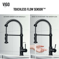 Edison Touchless Pull-Down Kitchen Faucet