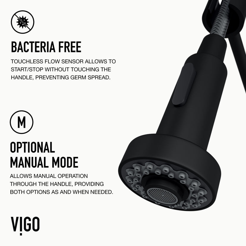 Edison Touchless Pull-Down Kitchen Faucet