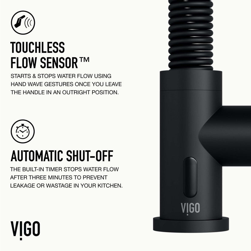 Edison Touchless Pull-Down Kitchen Faucet