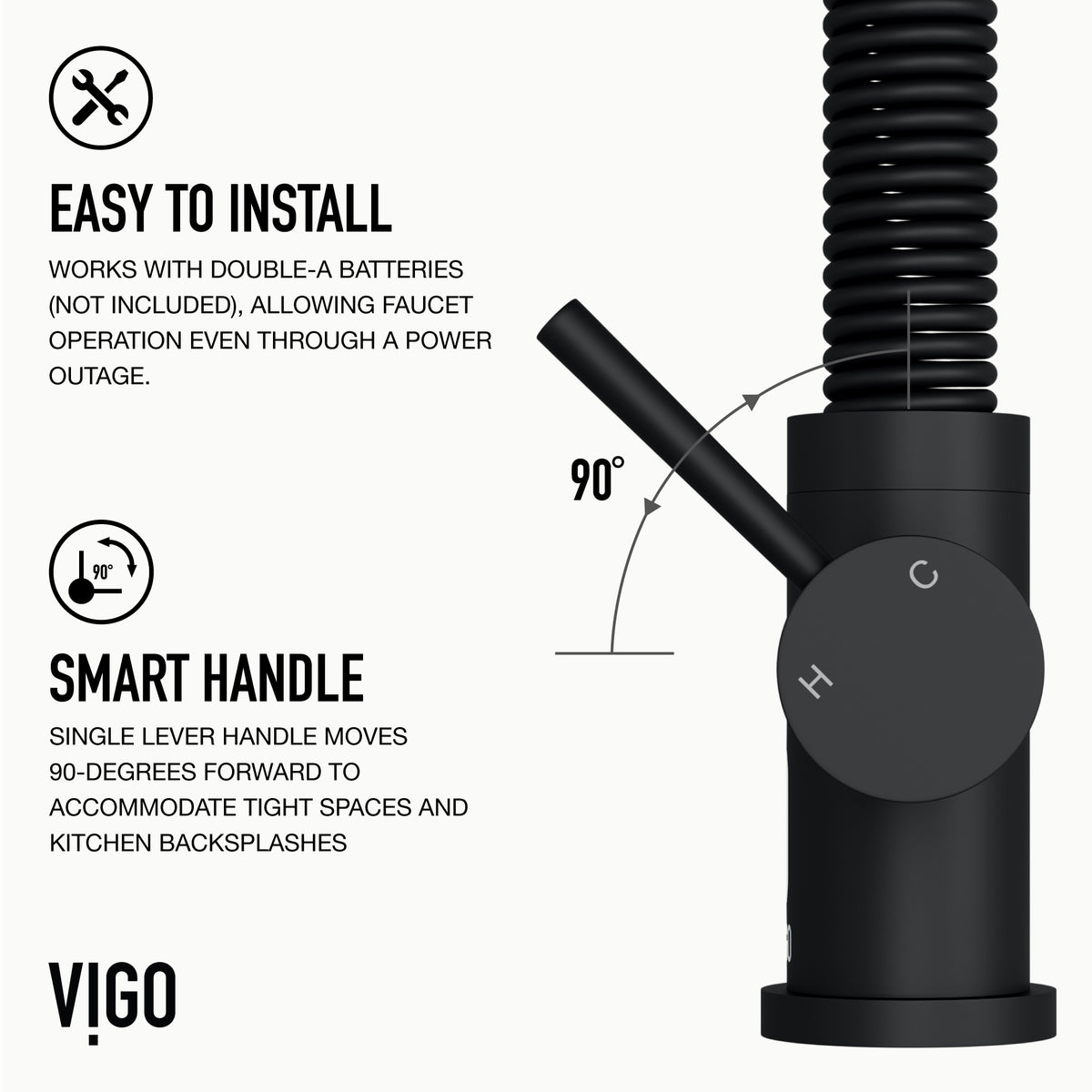 Edison Touchless Pull-Down Kitchen Faucet