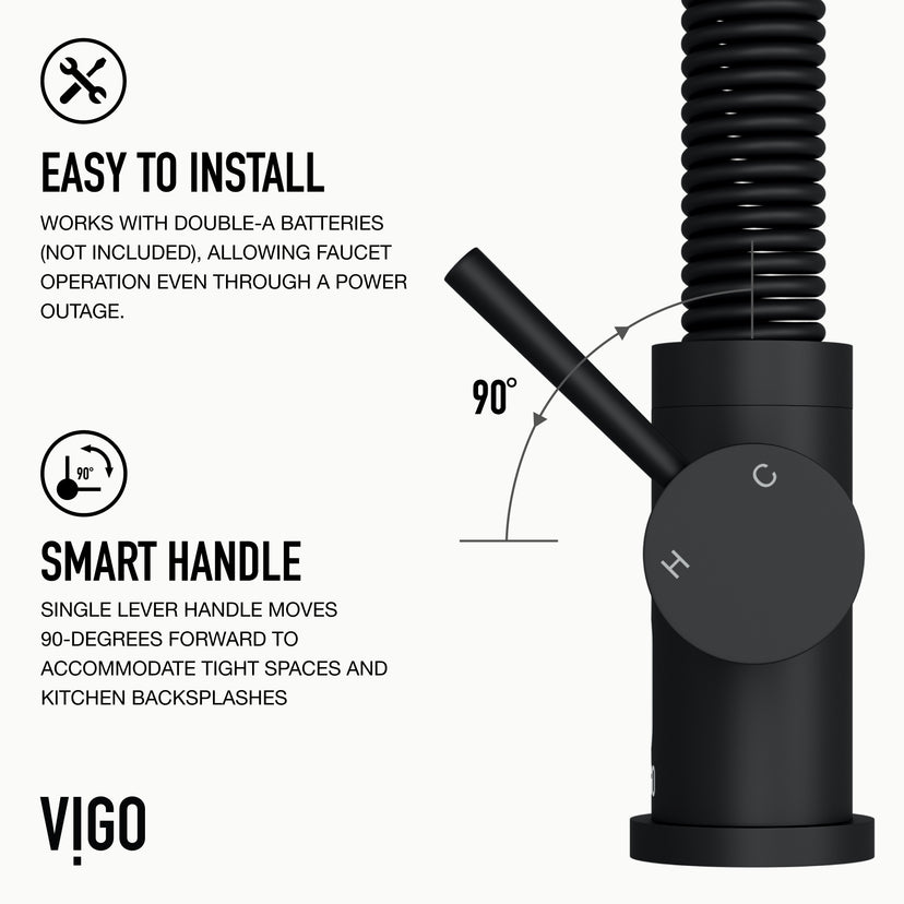 Edison Touchless Pull-Down Kitchen Faucet