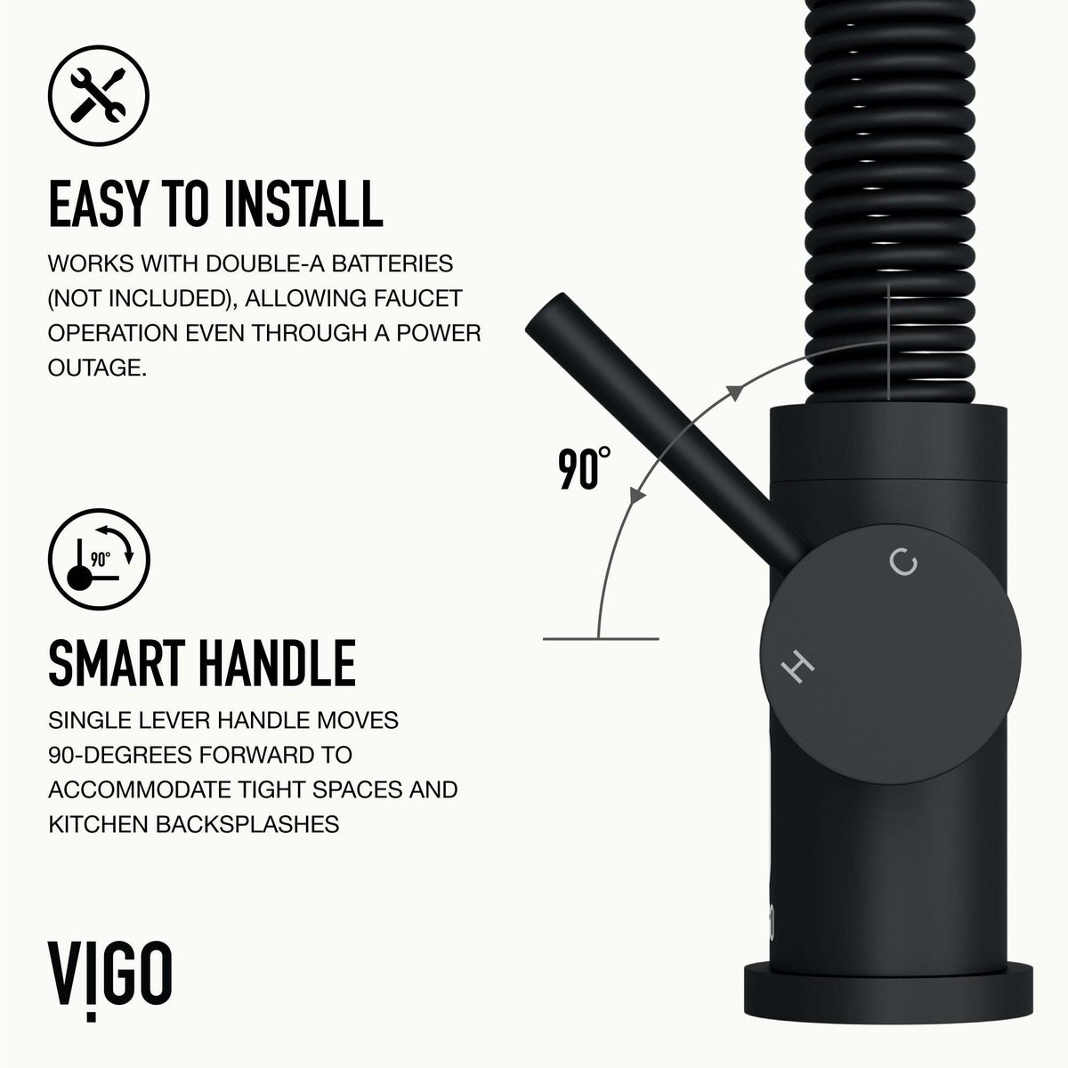 Edison Touchless Pull-Down Kitchen Faucet