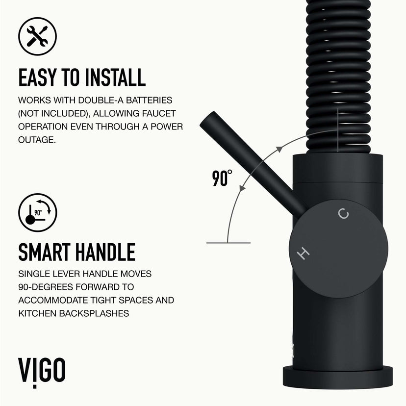 Edison Touchless Pull-Down Kitchen Faucet