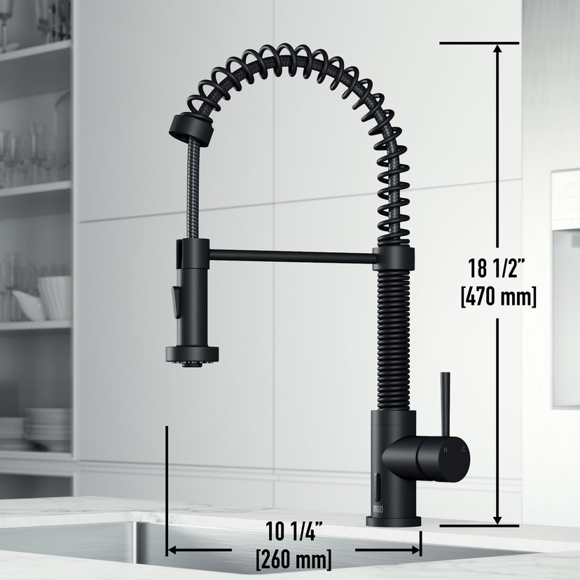 Edison Touchless Pull-Down Kitchen Faucet
