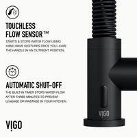 Edison Touchless Pull-Down Kitchen Faucet