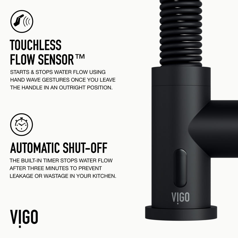Edison Touchless Pull-Down Kitchen Faucet