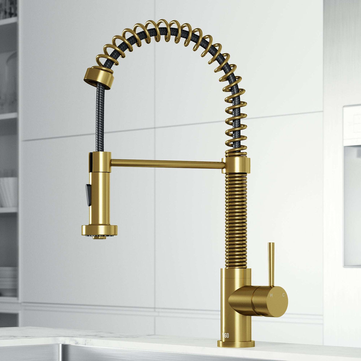 Edison Pull-Down Kitchen Spray Faucet