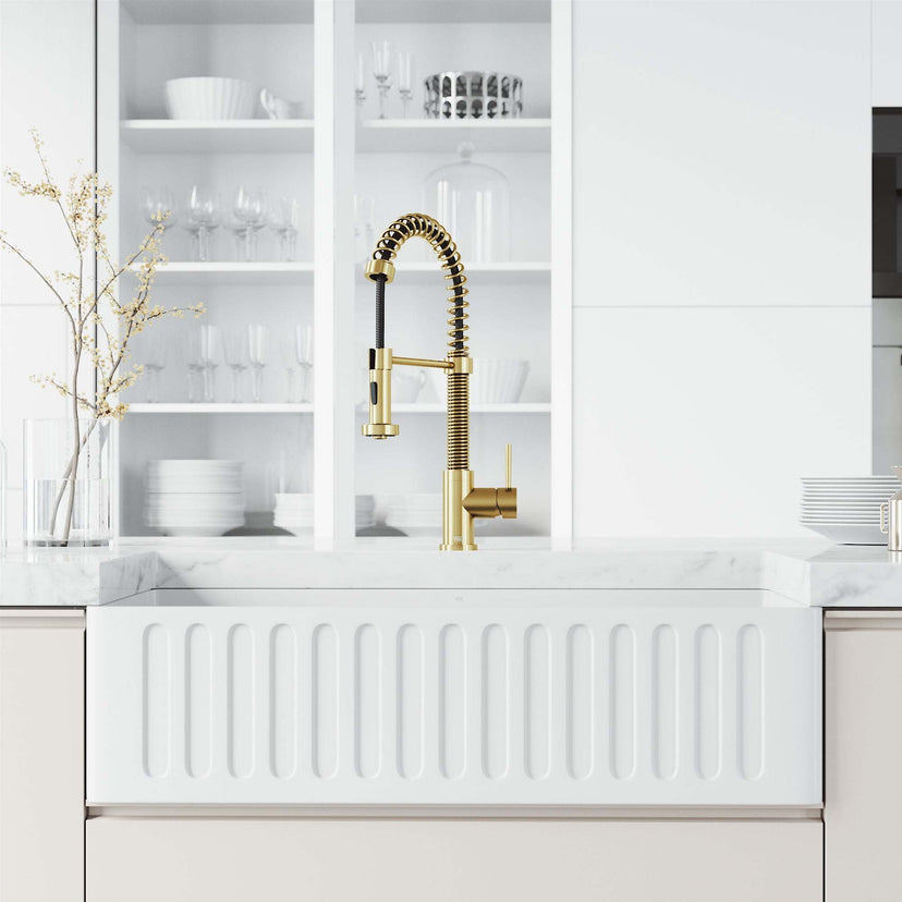 Edison Pull-Down Kitchen Spray Faucet