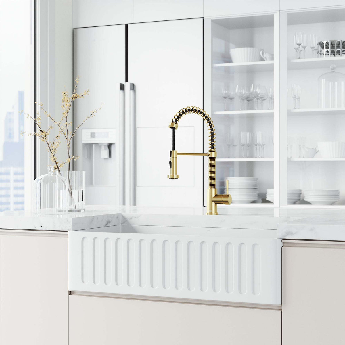 Edison Pull-Down Kitchen Spray Faucet