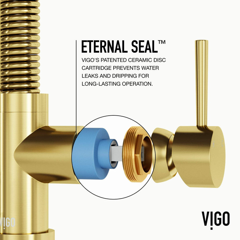 Edison Pull-Down Kitchen Spray Faucet