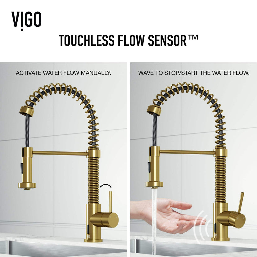 Edison Touchless Pull-Down Kitchen Faucet