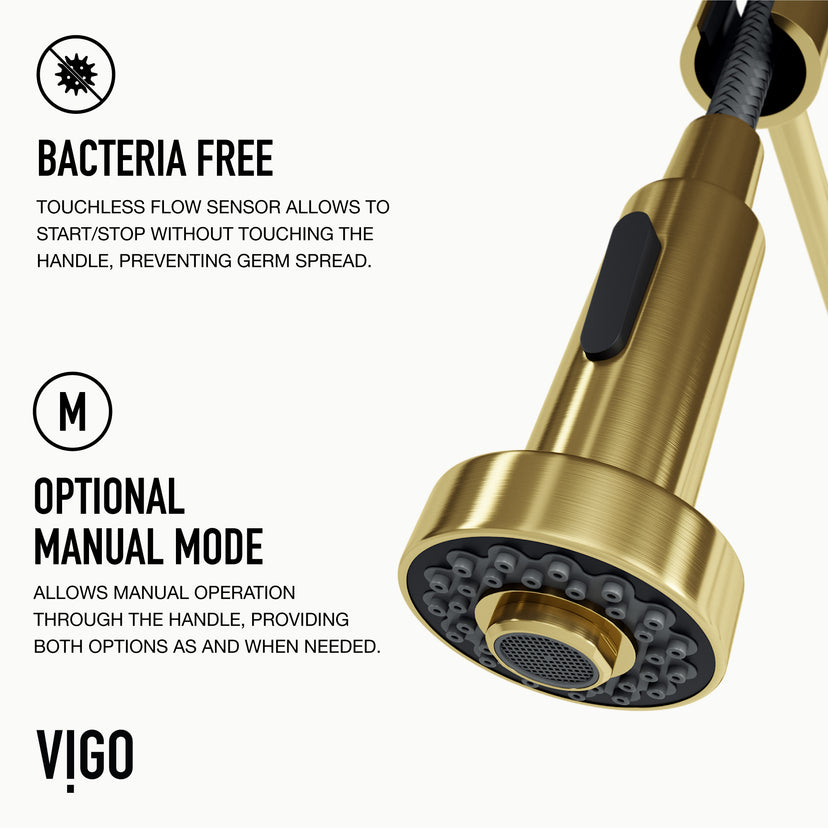 Edison Touchless Pull-Down Kitchen Faucet