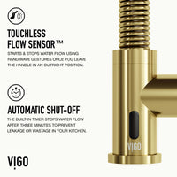 Edison Touchless Pull-Down Kitchen Faucet