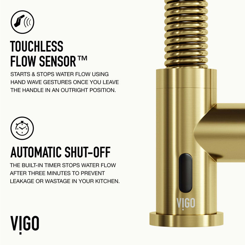 Edison Touchless Pull-Down Kitchen Faucet