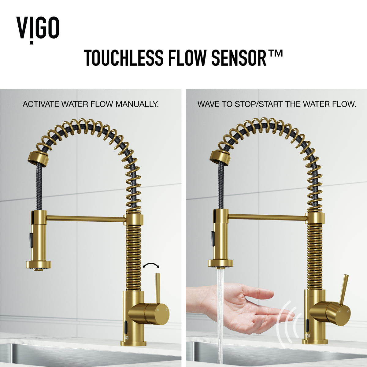 Edison Touchless Pull-Down Kitchen Faucet