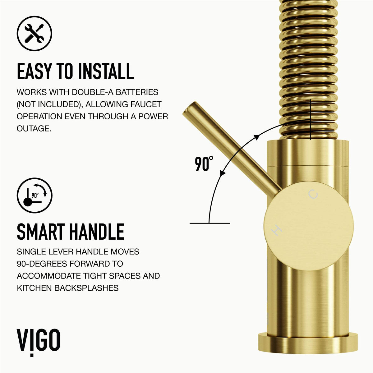 Edison Touchless Pull-Down Kitchen Faucet