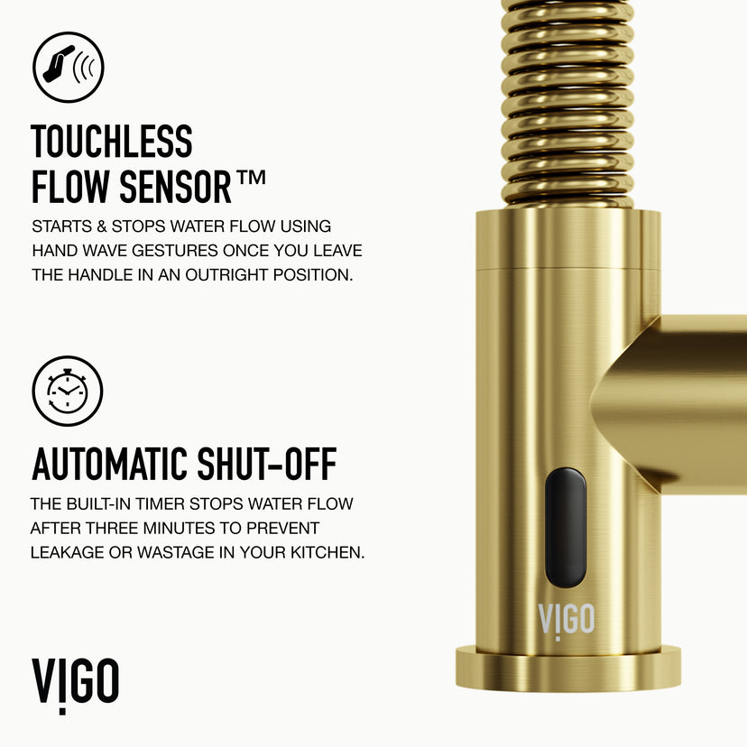 Edison Touchless Pull-Down Kitchen Faucet