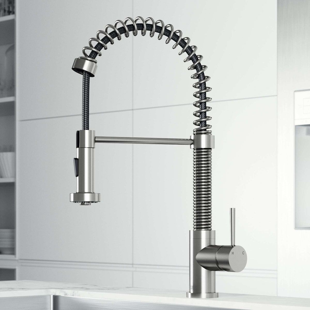 Edison Pull-Down Kitchen Spray Faucet