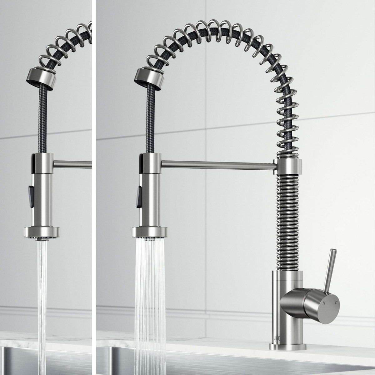Edison Pull-Down Kitchen Spray Faucet