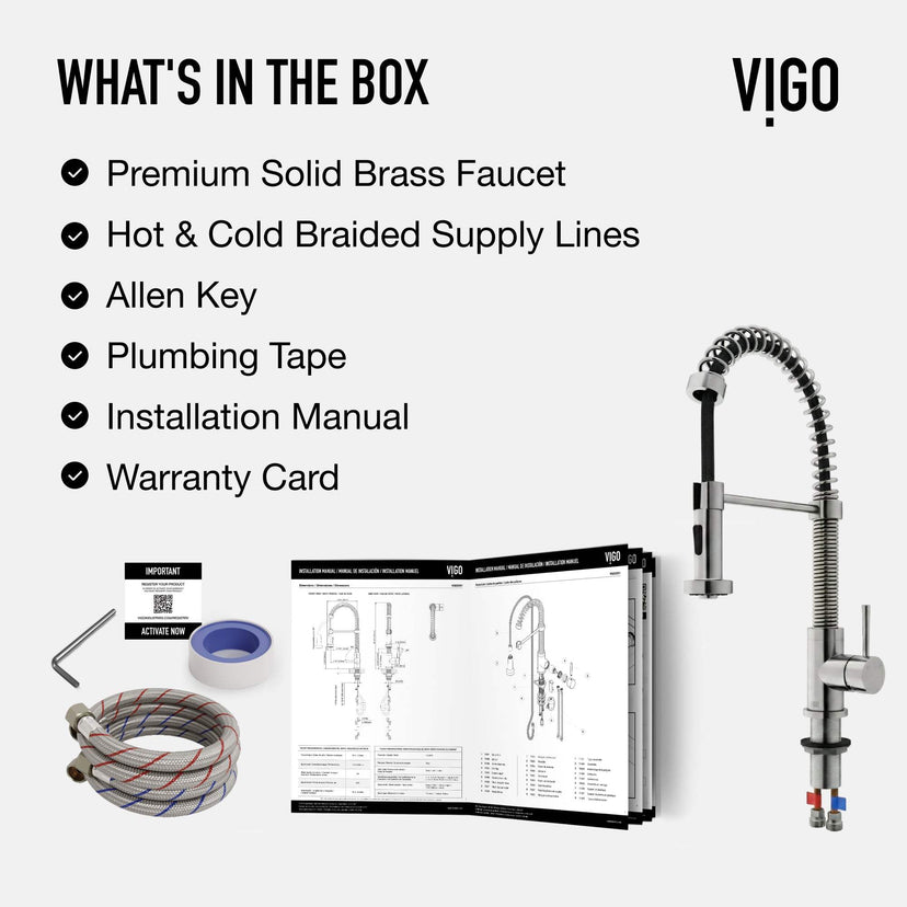 Edison Pull-Down Kitchen Spray Faucet