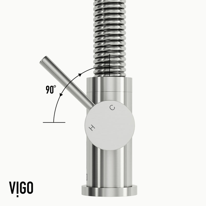 Edison Pull-Down Kitchen Spray Faucet