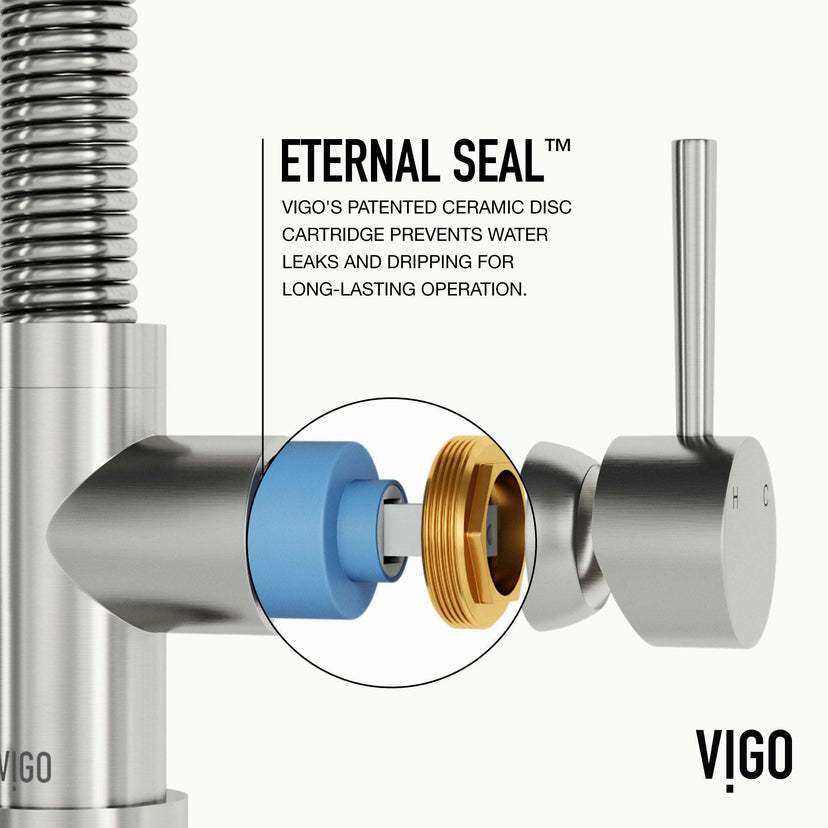 Edison Pull-Down Kitchen Spray Faucet