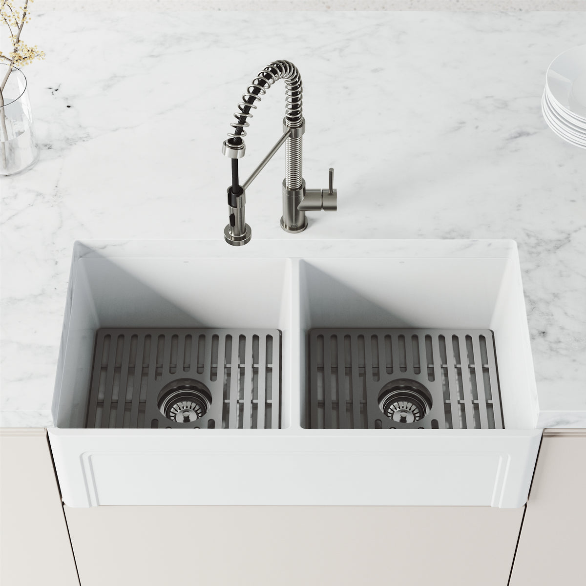 Edison Pull-Down Kitchen Spray Faucet