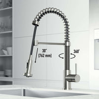 Edison Pull-Down Kitchen Spray Faucet