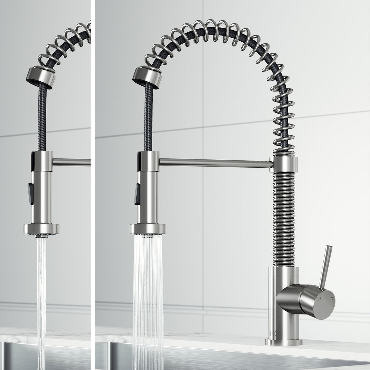Edison Pull-Down Kitchen Spray Faucet