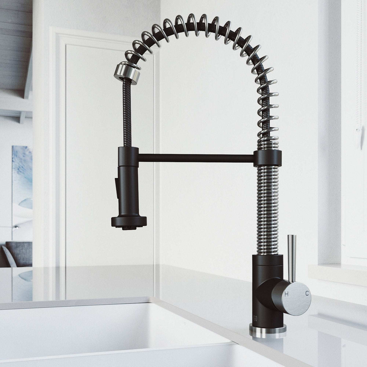 Edison Pull-Down Kitchen Spray Faucet