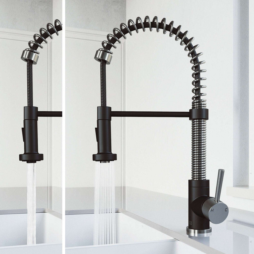Edison Pull-Down Kitchen Spray Faucet