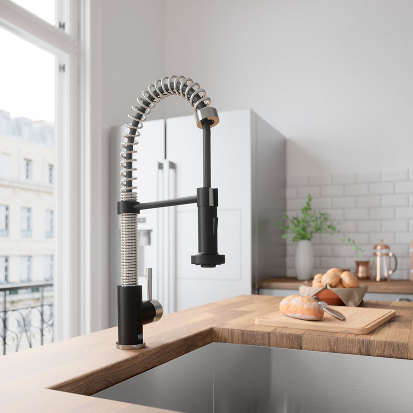 Edison Pull-Down Kitchen Spray Faucet