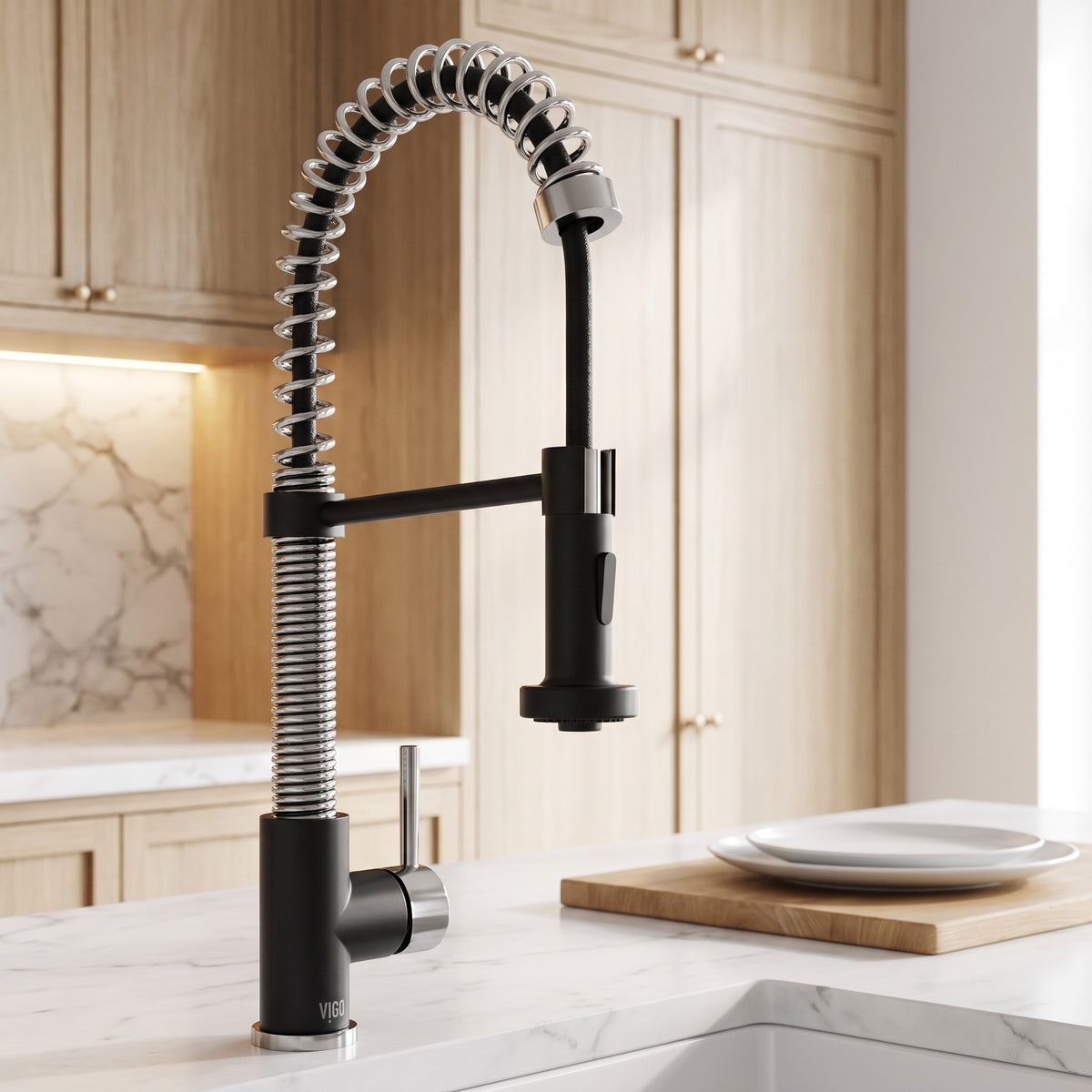 Edison Pull-Down Kitchen Spray Faucet