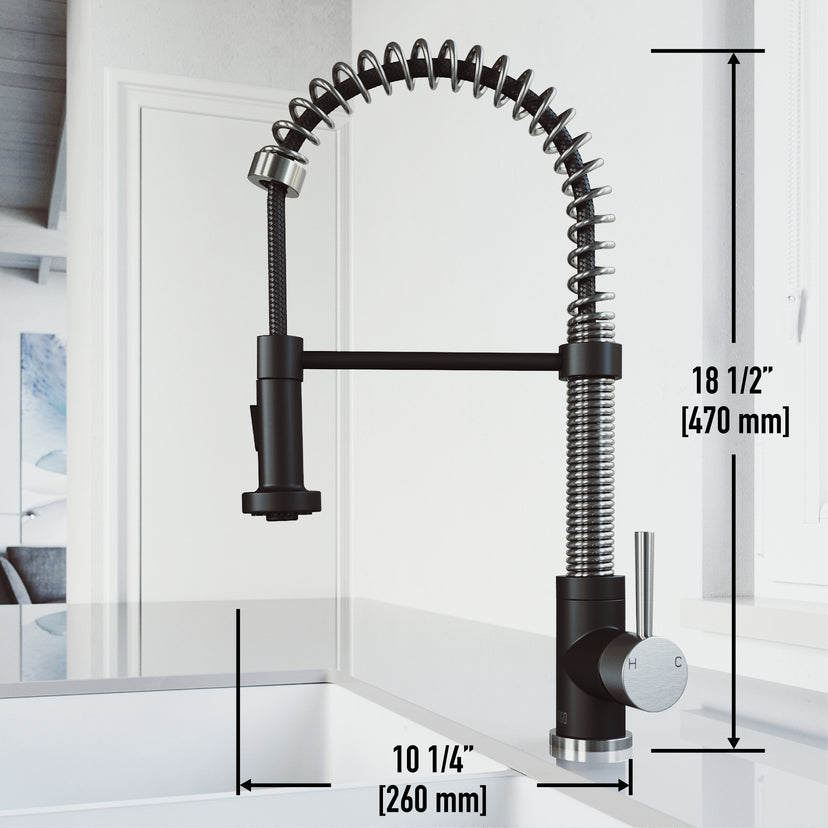 Edison Pull-Down Kitchen Spray Faucet