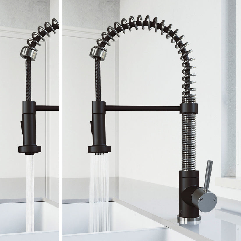 Edison Pull-Down Kitchen Spray Faucet