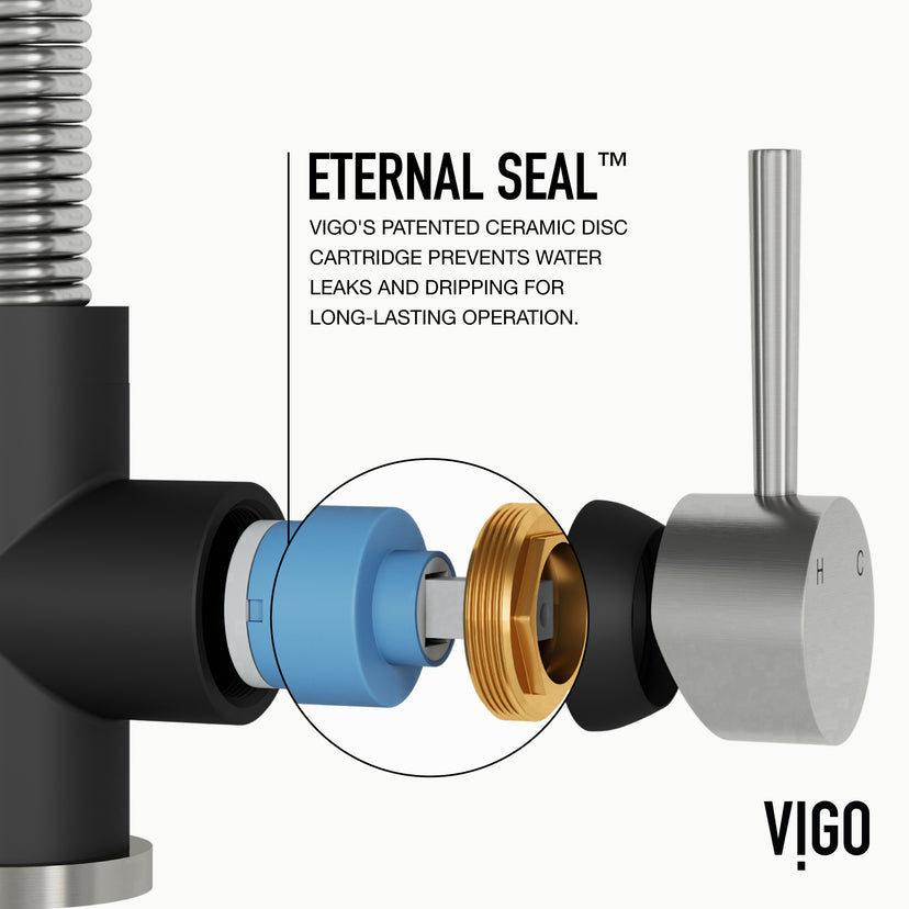 Edison Pull-Down Kitchen Spray Faucet