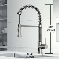 Edison Touchless Pull-Down Kitchen Faucet