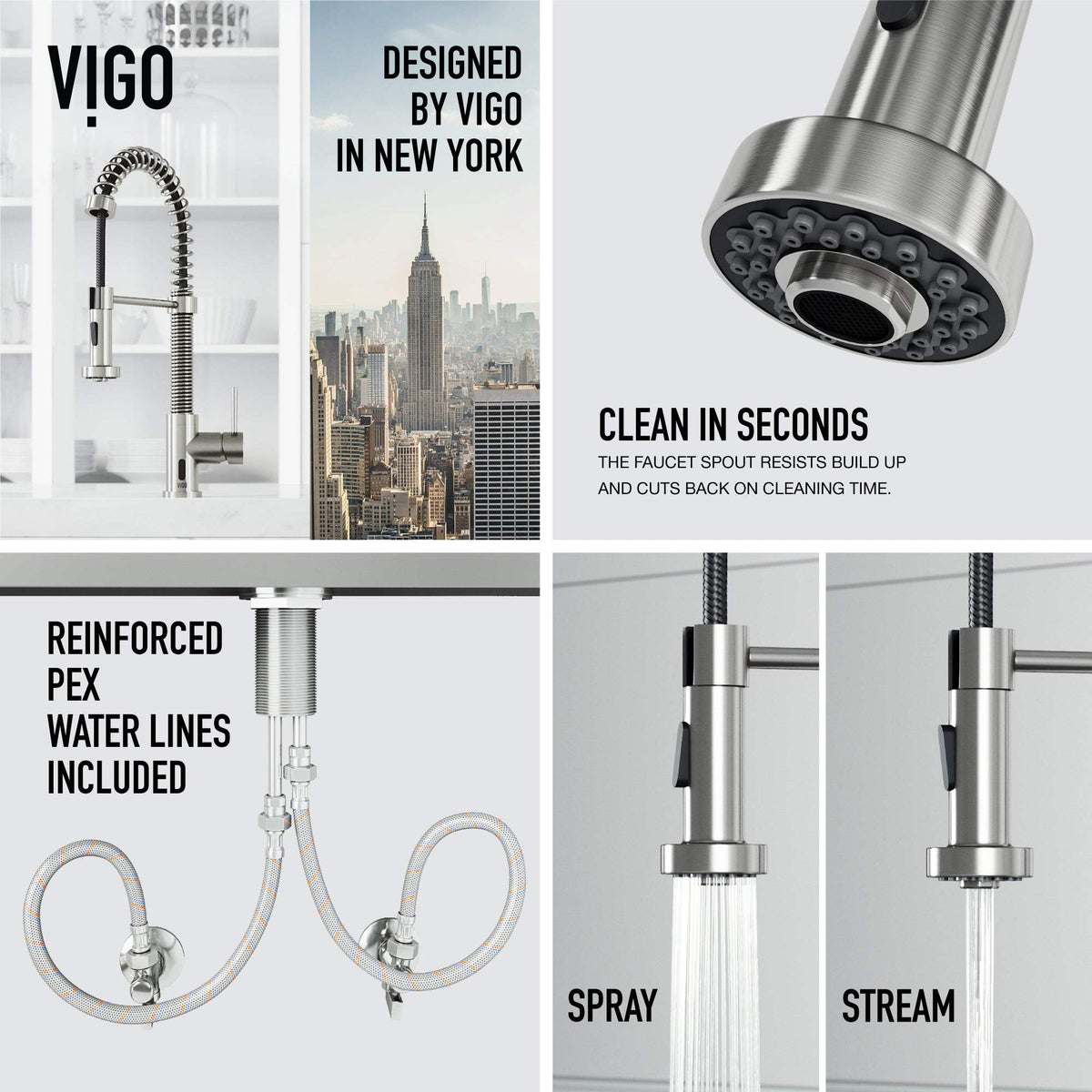 Edison Touchless Pull-Down Kitchen Faucet
