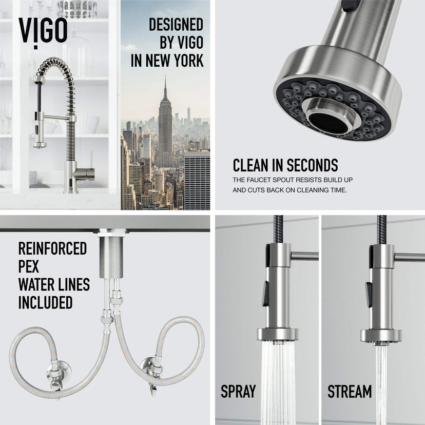 Edison Touchless Pull-Down Kitchen Faucet
