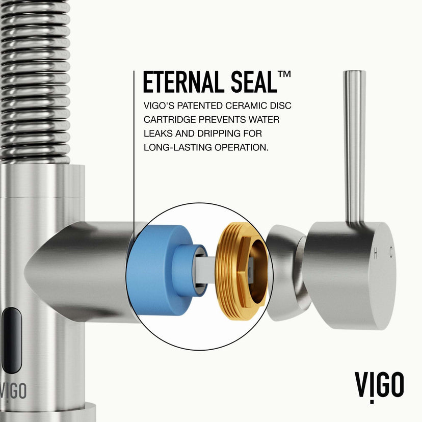 Edison Touchless Pull-Down Kitchen Faucet