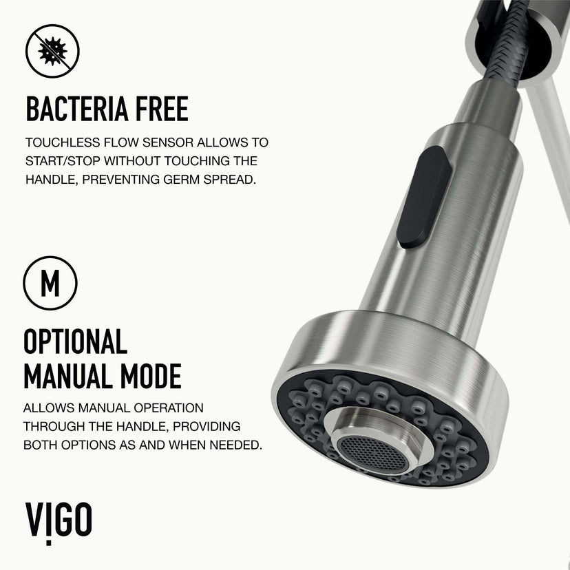 Edison Touchless Pull-Down Kitchen Faucet