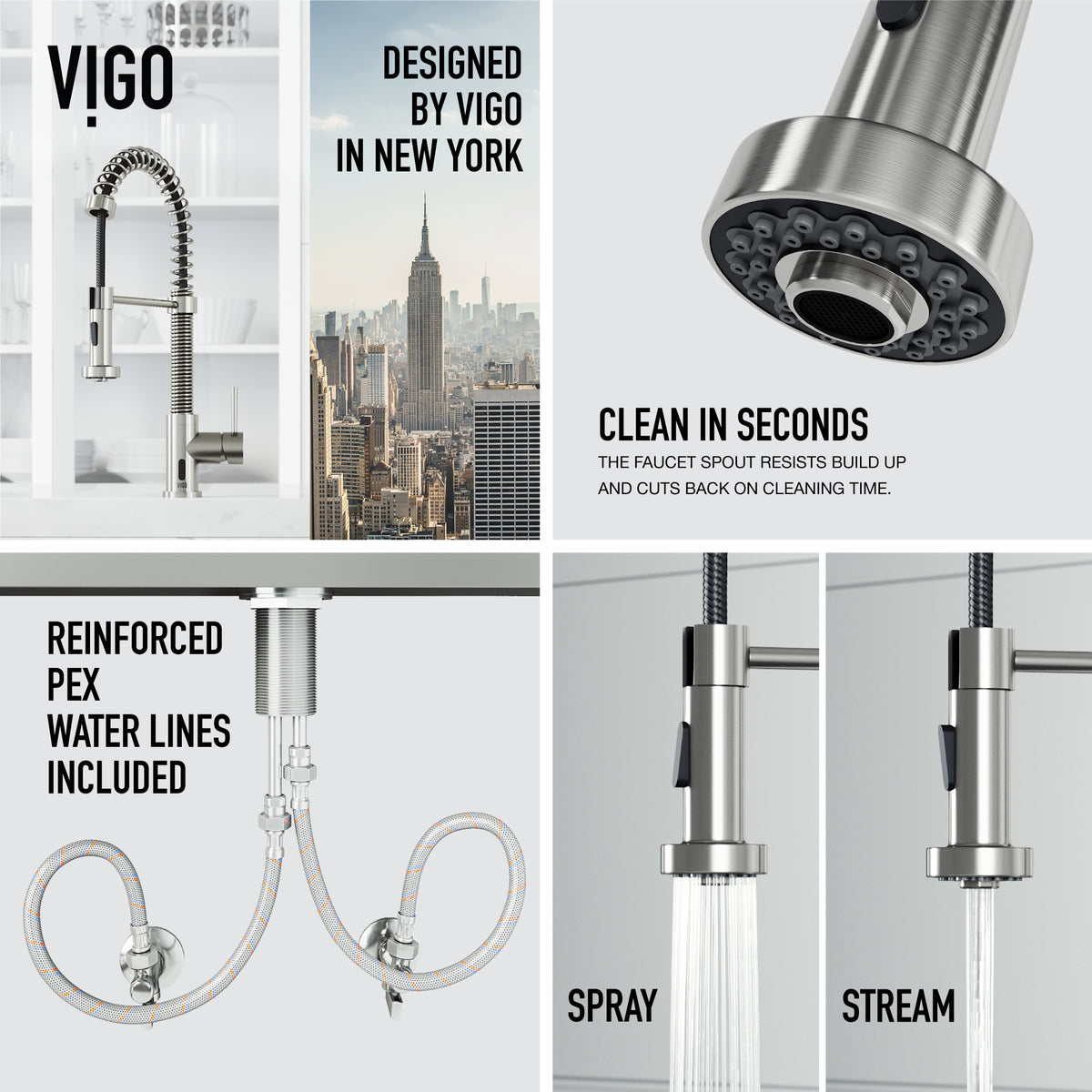 Edison Touchless Pull-Down Kitchen Faucet