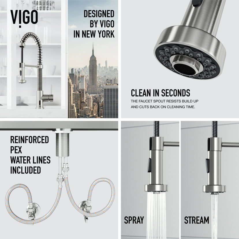 Edison Touchless Pull-Down Kitchen Faucet