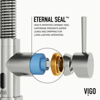 Edison Touchless Pull-Down Kitchen Faucet
