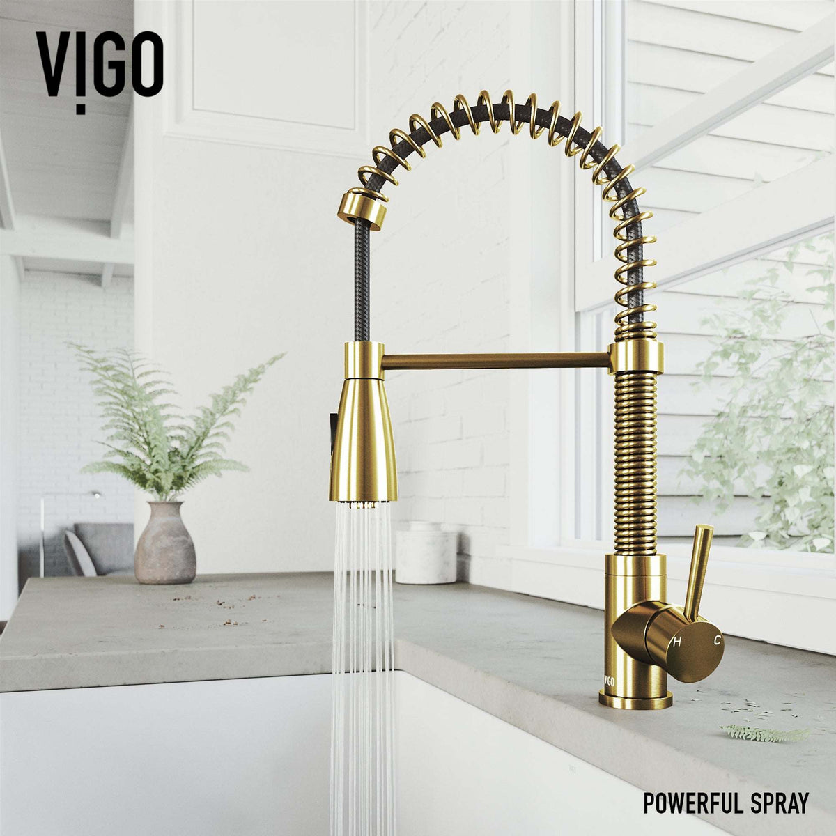 Brant Pull‑Down Spray Kitchen Faucet