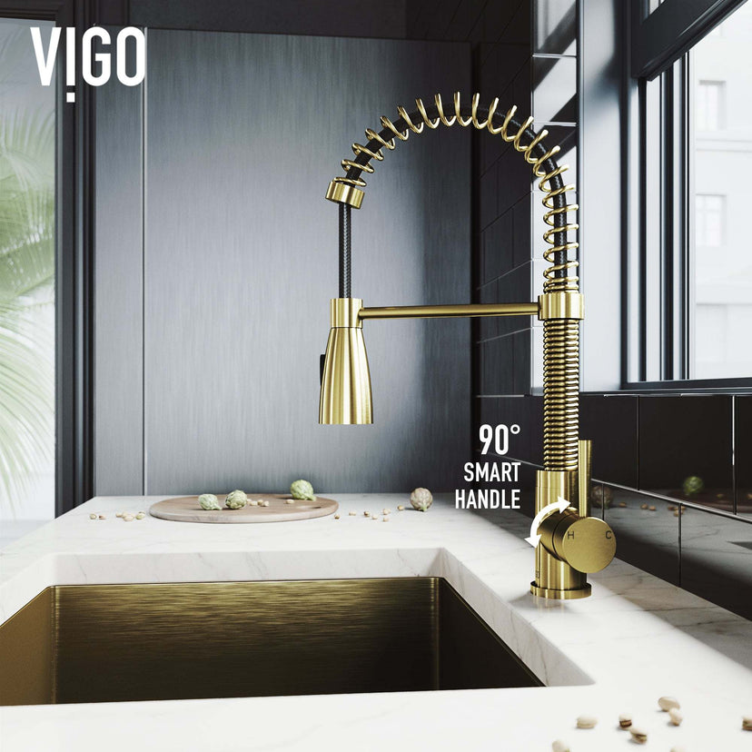 Brant Pull‑Down Spray Kitchen Faucet