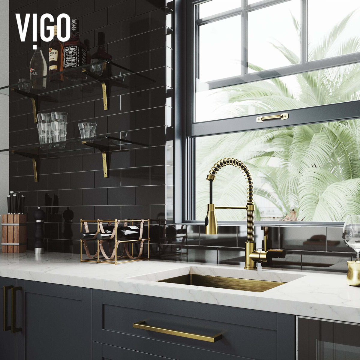 Brant Pull‑Down Spray Kitchen Faucet